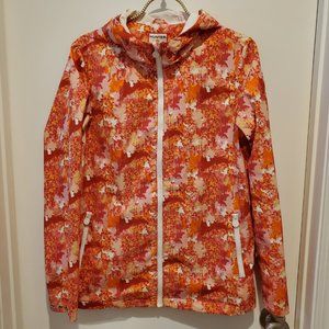 Hunter Raincoat Target Collab Jacket Pink Orange Abstract Print Adult S Youth XL